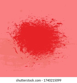 Red Grunge Background Texture Abstract