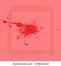 Roter Grunge Hintergrund Textur Abstract