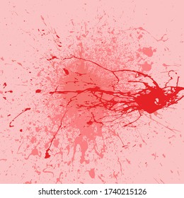 Red Grunge Background Texture Abstract