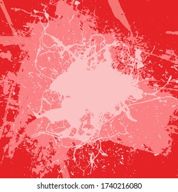 Red Grunge Background Texture Abstract