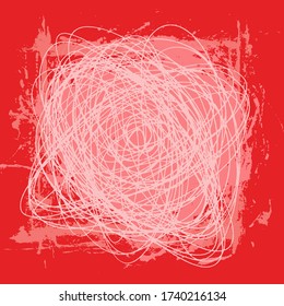 Red Grunge Background Texture Abstract