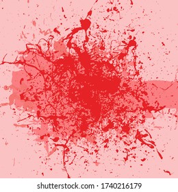 Red Grunge Background Texture Abstract