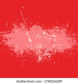 Red Grunge Background Texture Abstract