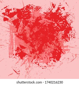 Roter Grunge Hintergrund Textur Abstract