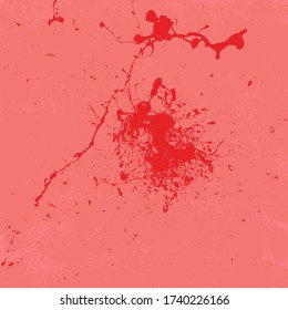 Resumen de textura de fondo de grieta roja