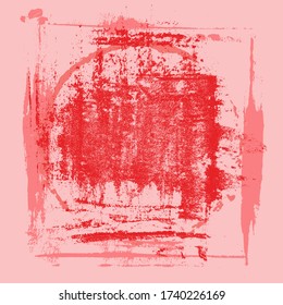 Red Grunge Background Texture Abstract