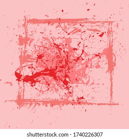 Red Grunge Background Texture Abstract