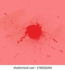 Resumen de textura de fondo de grieta roja