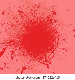 Red Grunge Background Texture Abstract