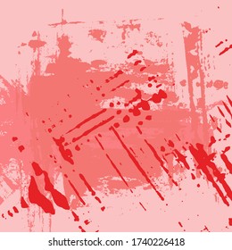 Red Grunge Background Texture Abstract
