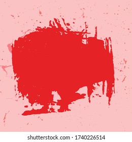 Red Grunge Background Texture Abstract