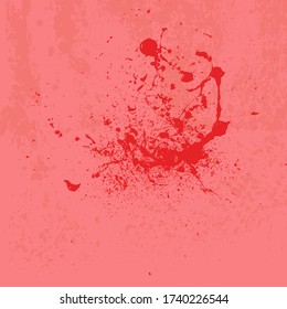Red Grunge Background Texture Abstract