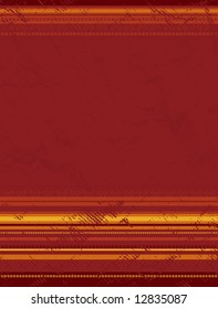 red grunge background, vector illustration