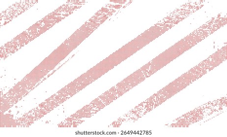 Red Grunge Diagonal Brush Stroke Vetor para Poster Artístico e Design de Fundo Moderno, poster Grunge, arte moderna, textura de traçado de pincel.