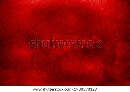 Red  in grunge style for portraits, posters. Grunge textures backgrounds. Abstract grunge cracked concrete wall.