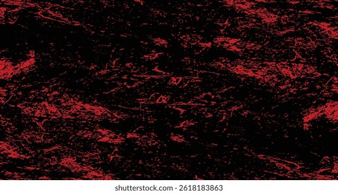 red grunge texture background black background