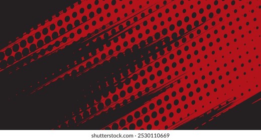 Red grunge texture background. Dynamic shapes composition