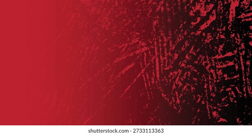 Textura roja del grunge en fondo oscuro, superficie afligida