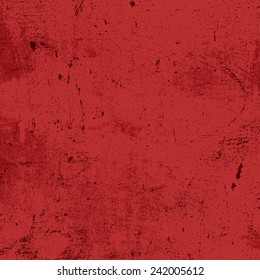 Red Grunge Texture for your design. EPS10 vector.