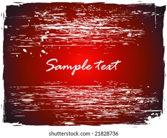 Red grungy background