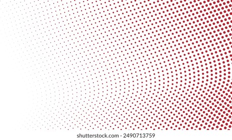 Red halftone abstract background for backdrop or presentation