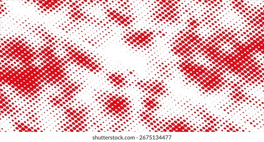 Fondo abstracto de semitono rojo para fondo o presentación