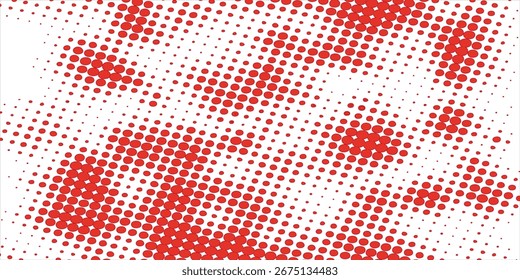 Fondo abstracto de semitono rojo para fondo o presentación