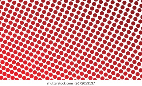 Fundo abstrato de meio-tom vermelho com padrão de pontos modernos para design gráfico e papel de parede digital