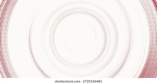 Fondo círculo concéntrico semitono
