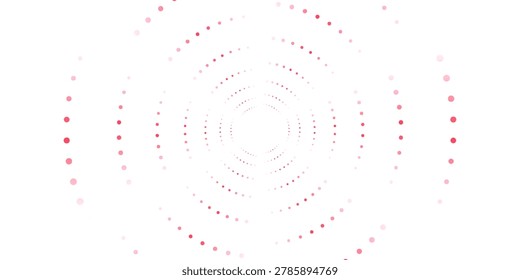 Fondo círculo concéntrico semitono