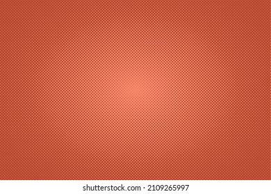 Red Halftone Dots Background. Vector Marketing Wallpaper.