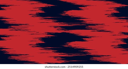 Fondo de textura grunge de gradiente de patrón de color azul de puntos de semitono rojo