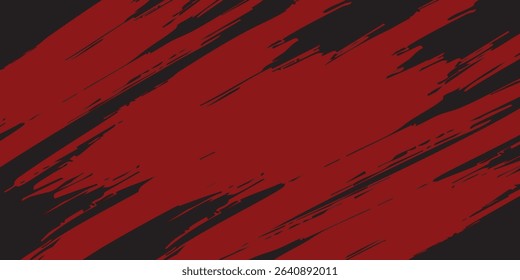 Red halftone dots blue color pattern gradient grunge texture background. Dot pop art comic sport style vector illustration.