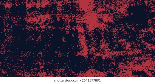 Red halftone dots blue color pattern gradient grunge texture background. Dot pop art comic sport style art