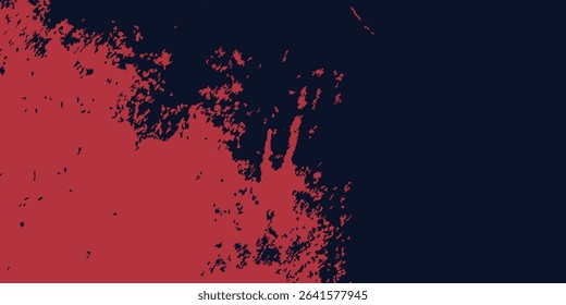 Red halftone dots blue color pattern gradient grunge texture background. Dot pop art comic sport style art