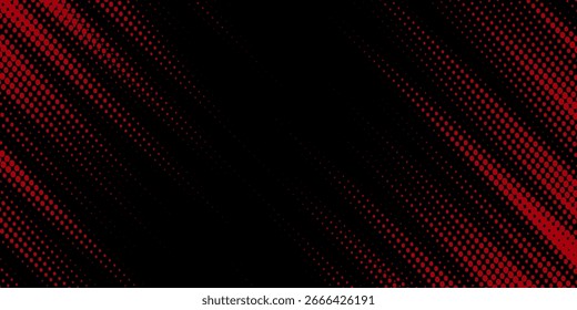 Red halftone dots blue color pattern gradient grunge texture background. Dot pop art comic sport style vector illustration vector red grunge black