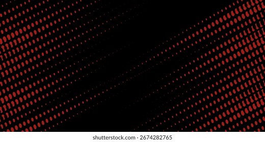 Rote Halbton Punkte blaue Farbe Muster Farbverlauf farbigen Textur Hintergrund. Dot Pop Art Comic Sport Stil Vektorgrafik. EPS10