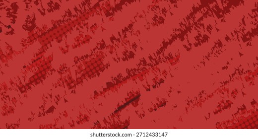 Meio-tom vermelho pontos cor azul padrão gradiente gradiente textura fundo. Esporte cômico Dot Pop Art