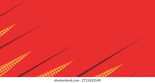 Meio-tom vermelho pontos cor azul padrão gradiente gradiente textura fundo. Esporte cômico Dot Pop Art