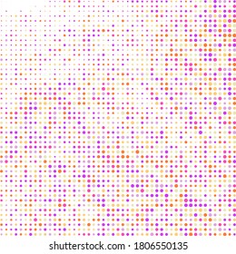 Red Halftone Frame. Yellow Abstract Round. Purple Comic Wallpaper. Pink Dots Element. Rose Circle Monochrome. Coral Gradient Overlay. Grunge Dirty. Geometric Pop.