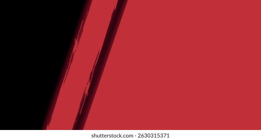 red halftone on black background. Vector dots glitter or halftone glitter pattern texture Pop Art Style Background. 