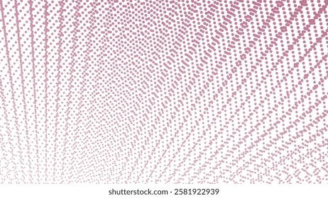 Red halftone pattern abstract background for fabric style