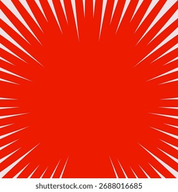 Fondo espiral de semitono rojo con patrón de puntos que crea un efecto de vórtice dinámico. Abstractas diseño de arte pop inspirado en el estilo de cómic retro, perfecto para carteles, Anuncios, Fondos de pantalla y dígitos creativos