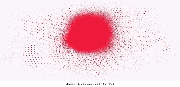 textura de semitono rojo abstracto, diseño de polvo y arañazos, textura de efecto grunge textura de pintura de pared, Ilustración vectorial de semitono Abstractas, patrón de semitono rojo grunge.eps