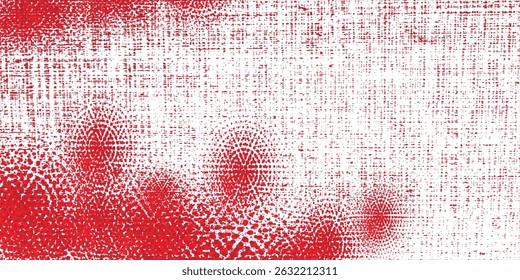 red halftone texture useful as a background
