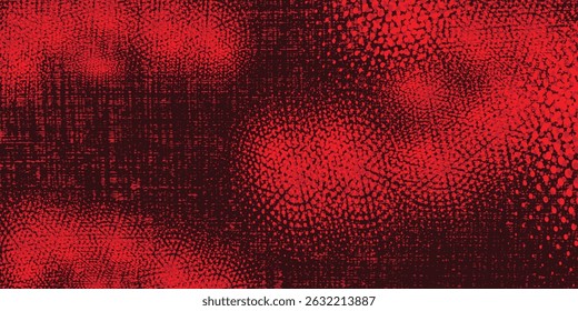 red halftone texture useful as a background