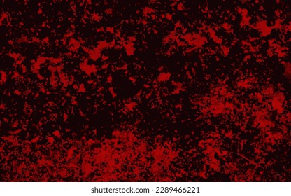 Fondo rojo de Halloween con espacio de copia para tu texto. Listo para aplicar a su diseño. Ilustración vectorial.
