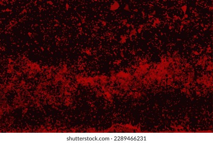 Fondo rojo de Halloween con espacio de copia para tu texto. Listo para aplicar a su diseño. Ilustración vectorial.
