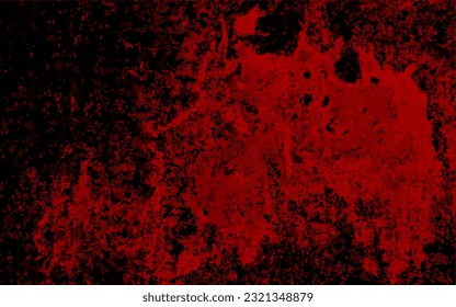 Red halloween background with copy space for your text. Ready to apply to your design. Vector illustration.