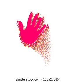 RED HAND PLUME